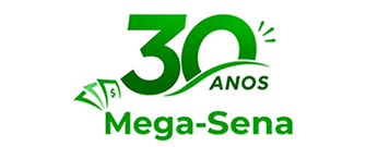 Logo Mega-Sena 30 Anos